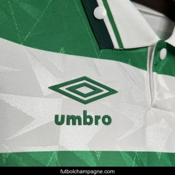 Retro 89_91 Celtic Home Jersey - Image 9