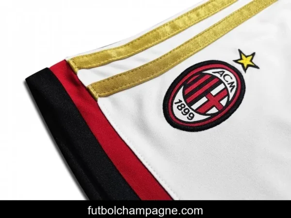 Retro Kids 2013_14 AC Milan Home Soccer Jersey - Image 9