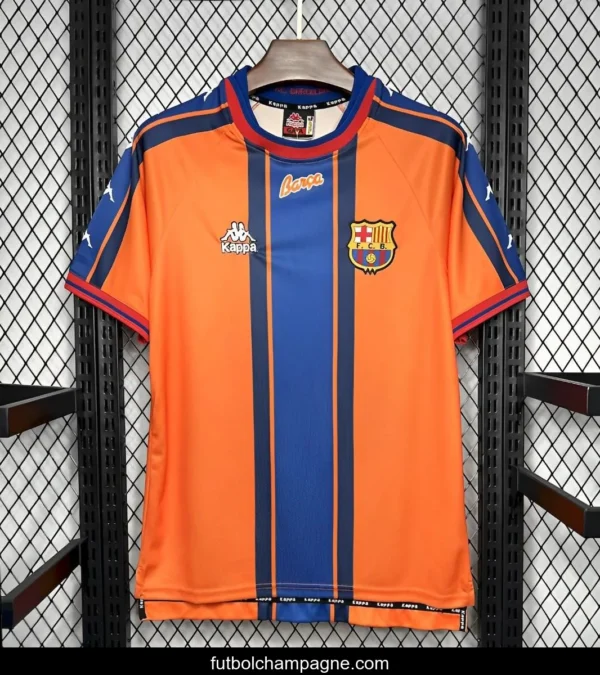 Retro 96_97 Barcelona Away Jersey - Image 11