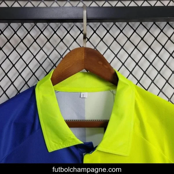 Retro 1998 Mexico Goalkeeper CAMPOS 1 Home Yellow Jersey - Image 6