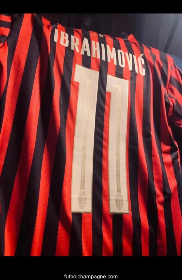 Retro 19_20 AC Milan Anniversary 120TH Home Jersey - Image 8