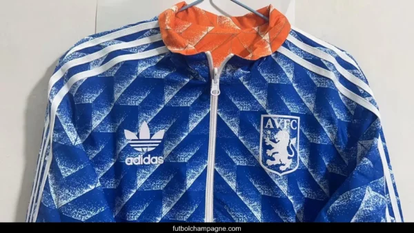 Retro Aston Villa Reversible Blue_Orange Jacket - Image 6