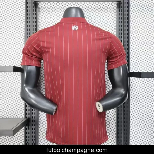 Player Version 25_26 Arsenal Wine Casual Jersey - Image 8