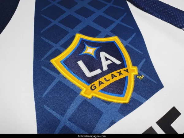 Retro 11-12 La Galaxy Home Long Sleeve Jersey - Image 10