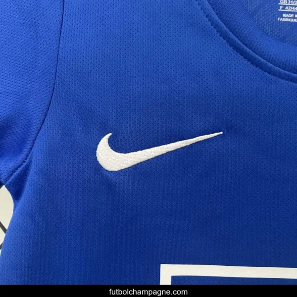 Retro 24_25 Kids Manchester United Third Blue Jersey - Image 8