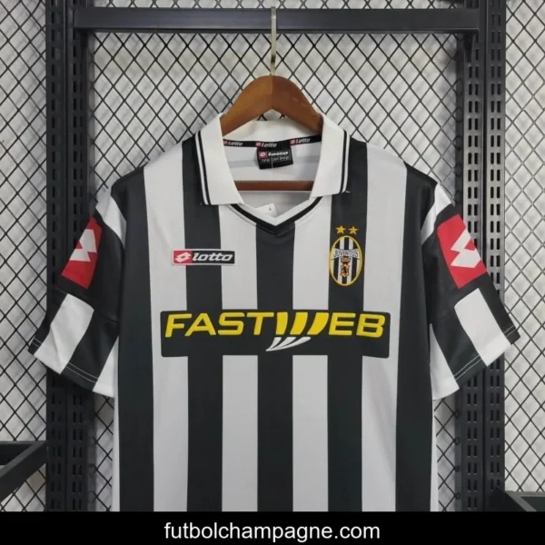 Retro 01_02 Juventus Home Jersey - Image 11