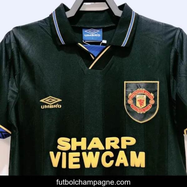 Retro 93_94 Manchester United Away Soccer Jersey - Image 8