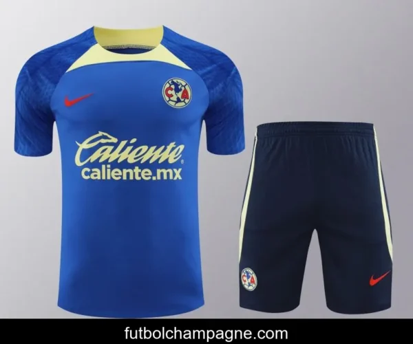 24_25 Club America Blue_Yellow Short Sleeve Jeresy+Shorts - Image 14