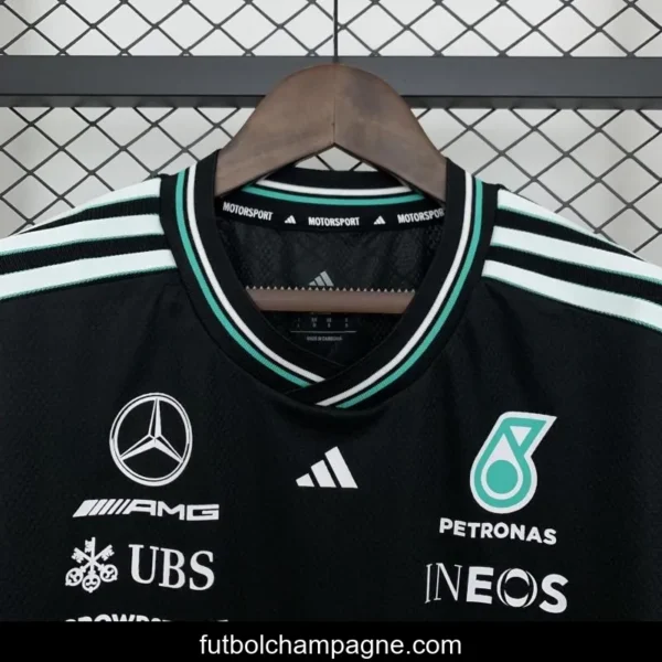 2025 F1 Formula AMG Black T-Shirt - Image 10