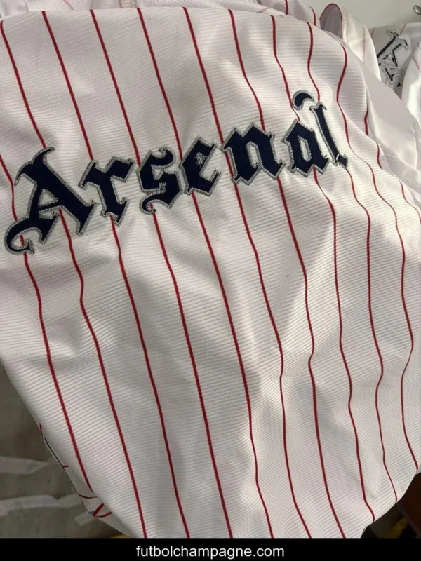 25_26 Arsenal US Pack Baseball White Jersey - Image 4