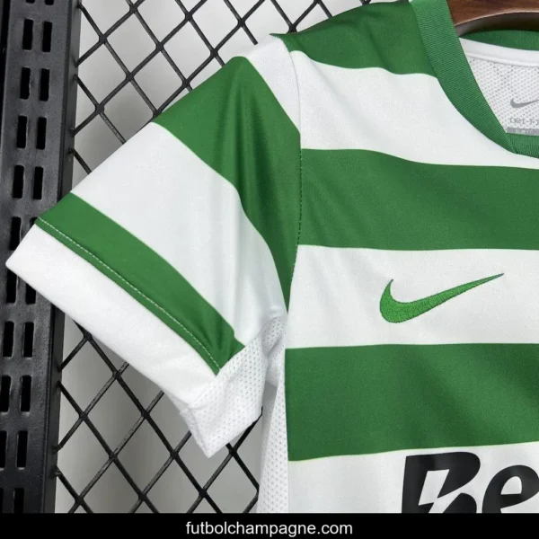 25_26 Kids Sporting Lisbon Home Jersey - Image 8