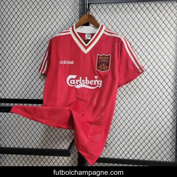 Retro 1995_96 Liverpool Home Jersey - Image 10