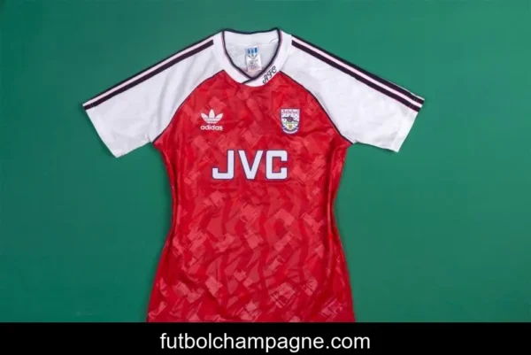 Retro 90_92 Arsenal Home Soccer Jersey - Image 12