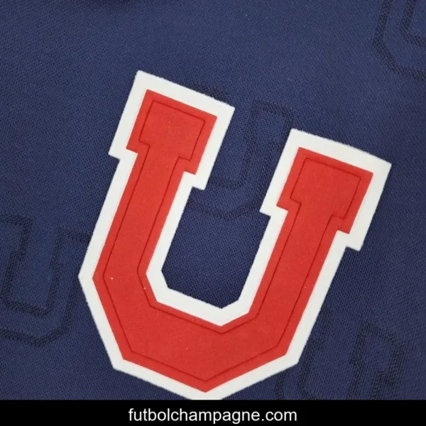 Retro 1998 Long Sleeve Universidad De Chile Home Soccer Jersey - Image 7