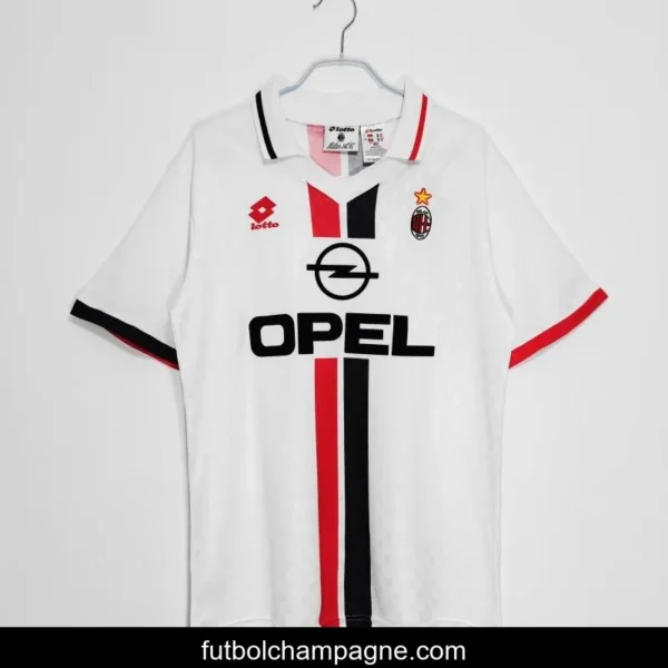 Retro 1995_96 AC Milan Away Soccer Jersey - Image 9