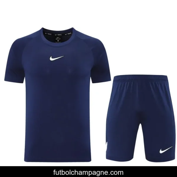 25_26 Nike Navy Short Sleeve Jersey+Shorts - Image 20