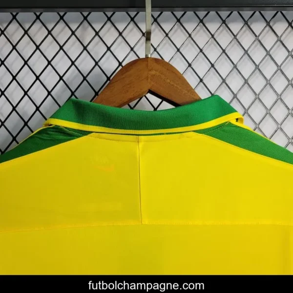 Retro 1997 Brazil Home Jersey - Image 10