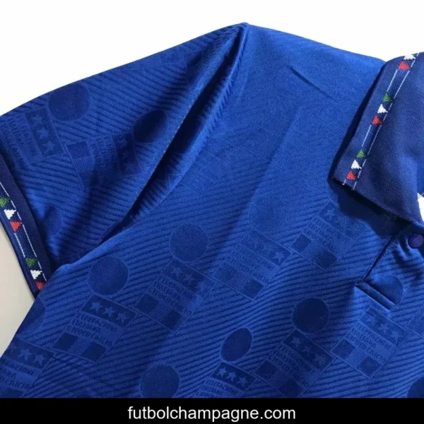 Retro 1994 Italy Home Soccer Jersey - Image 8