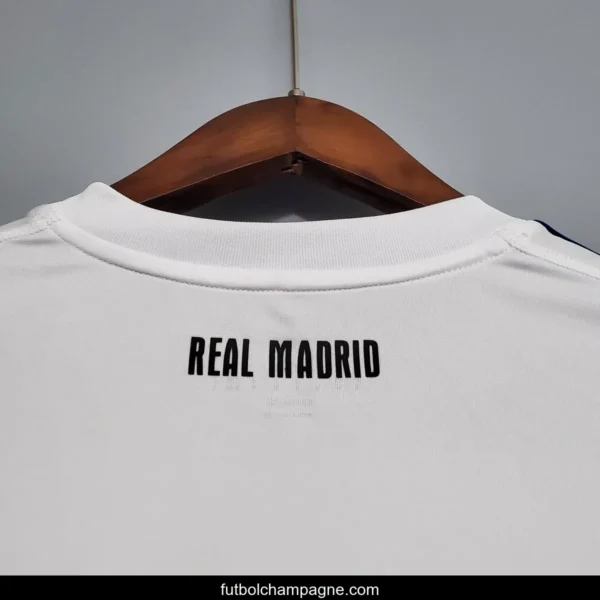 Retro Real Madrid 10_11 Long sleeve home Soccer Jersey - Image 8