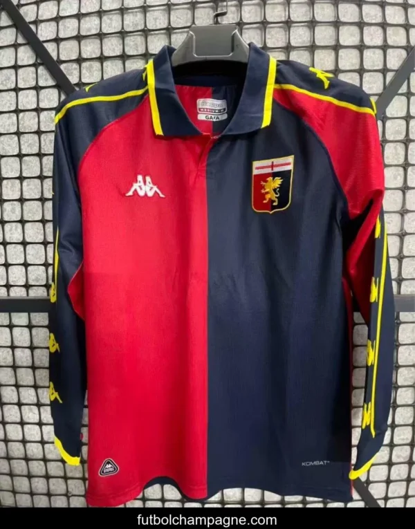 25_26 Genoa Fourth Long Sleeve Jersey - Image 4
