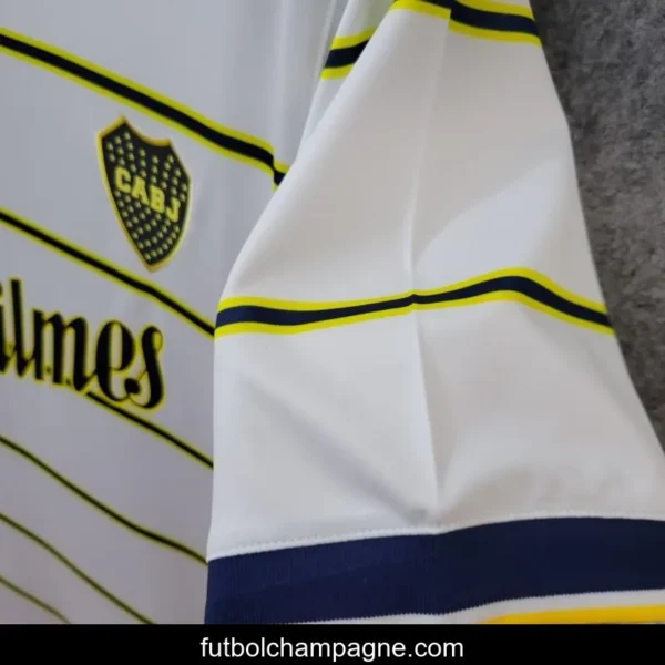 Retro 98_99 Boca Juniors Away White Jersey - Image 9