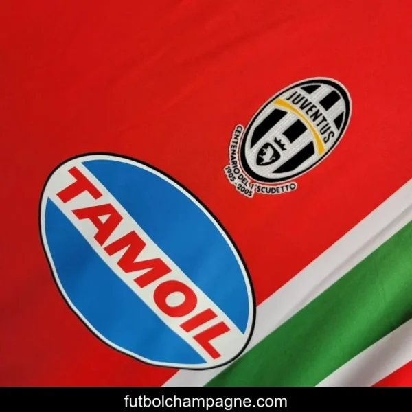 Retro 05_06 Juventus Away Red Jersey - Image 7