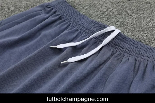 24_25 Manchester City Blue White Short Sleeve Jersey+Shorts - Image 15