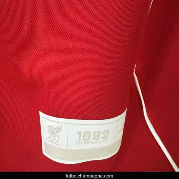25_26 Liverpool US Pack Baseball Red Jersey - Image 6