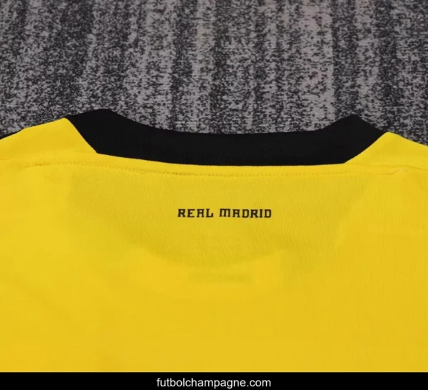 Retro Kids 11_12 Real Madrid Yellow Goalkeeper Jersey - Image 14