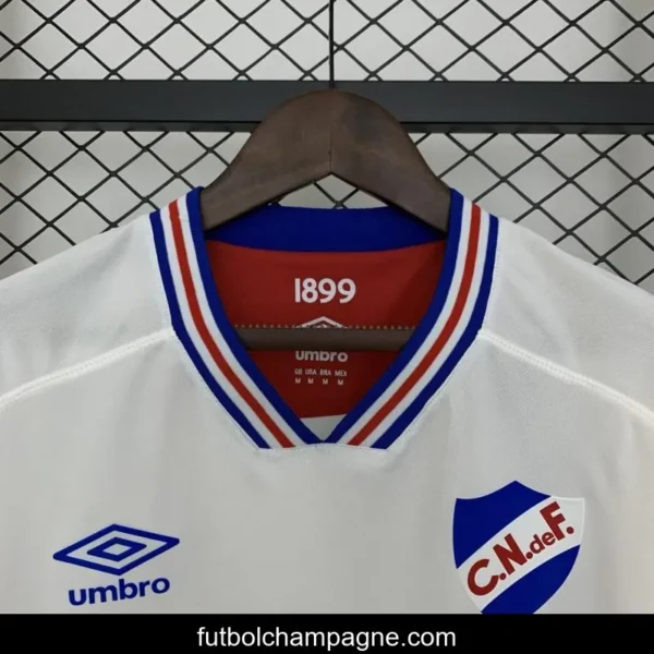 25_26 Uruguay Club Nacional White Pre-Match Jersey - Image 8