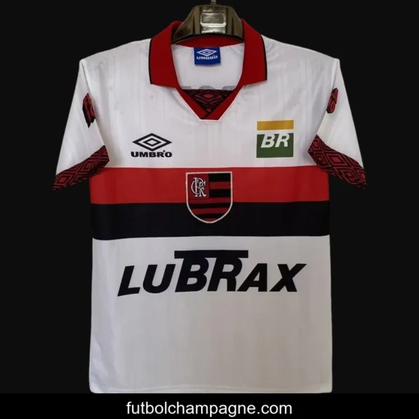 Retro 95_96 Flamengo Away White Special Edition Jersey - Image 5
