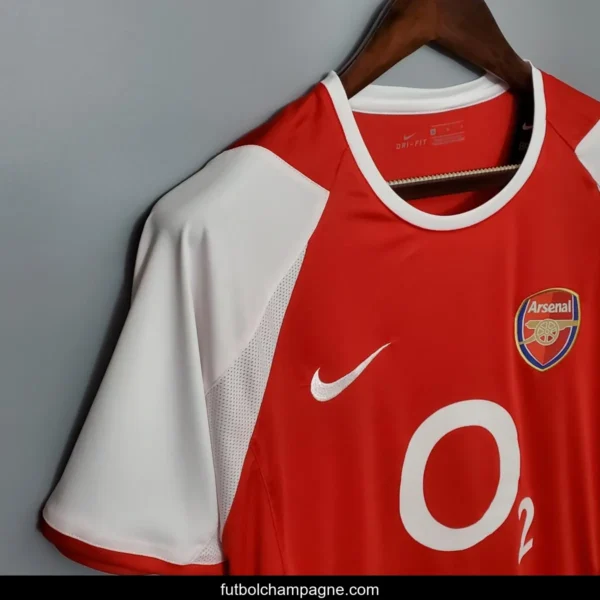 Retro 02_04 Arsenal home Soccer Jersey - Image 8