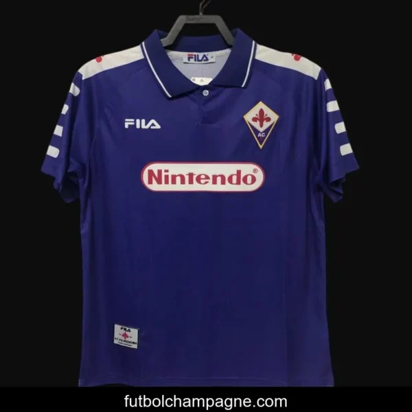Retro 98_99 Fiorentina Home Soccer Jersey - Image 10