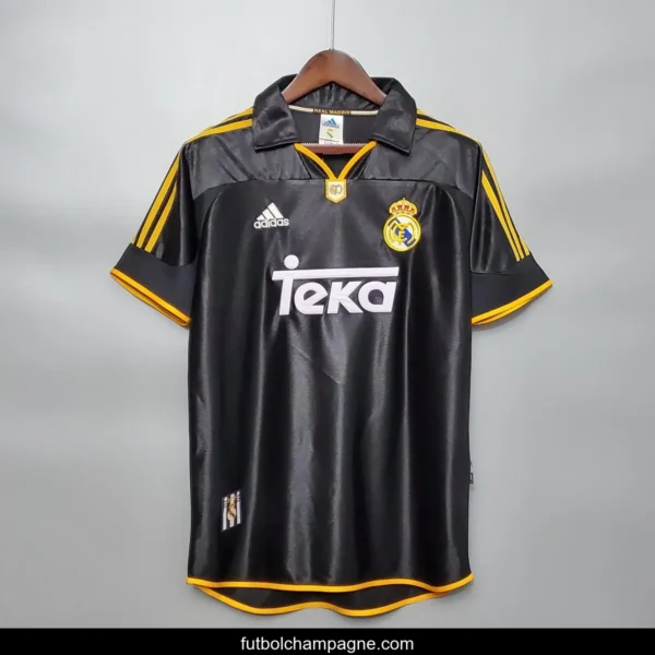 Retro 99_00 Real Madrid Third Black Jersey - Image 10