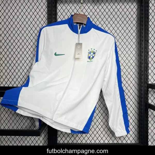 Retro 1994 Brazil White Windbreaker - Image 11