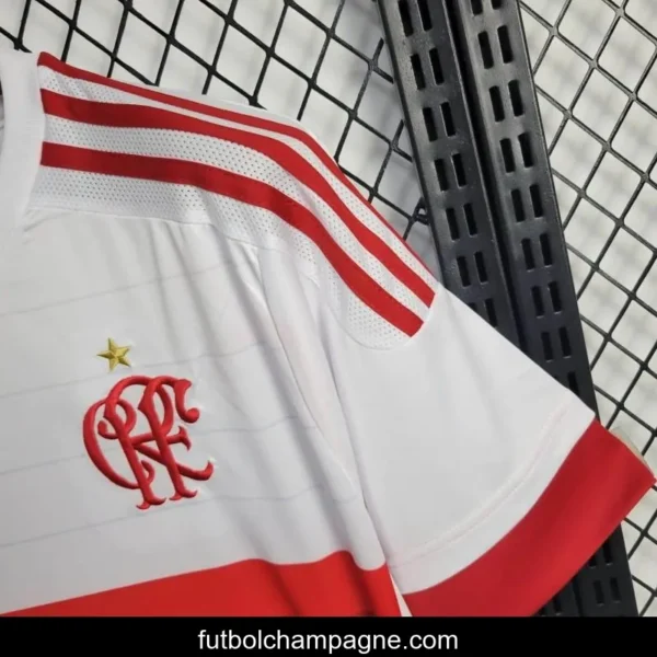 Retro 15_16 Flamengo Away White Jersey - Image 7
