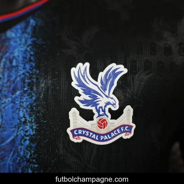 Player Version 24_25 Crystal Palace Third Black Jersey - Image 7