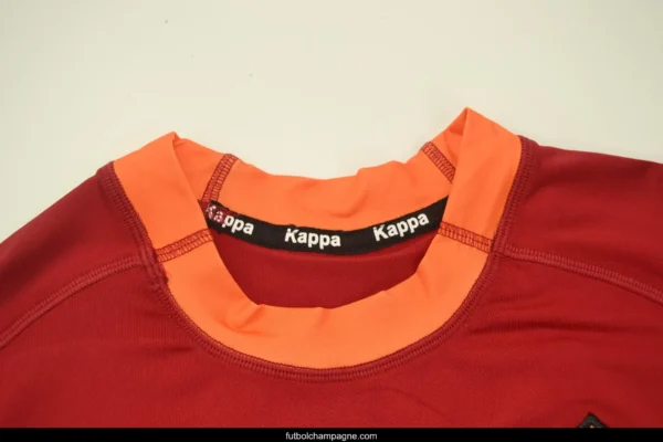 Retro 00_01 AS Roma Home Jersey - Image 11