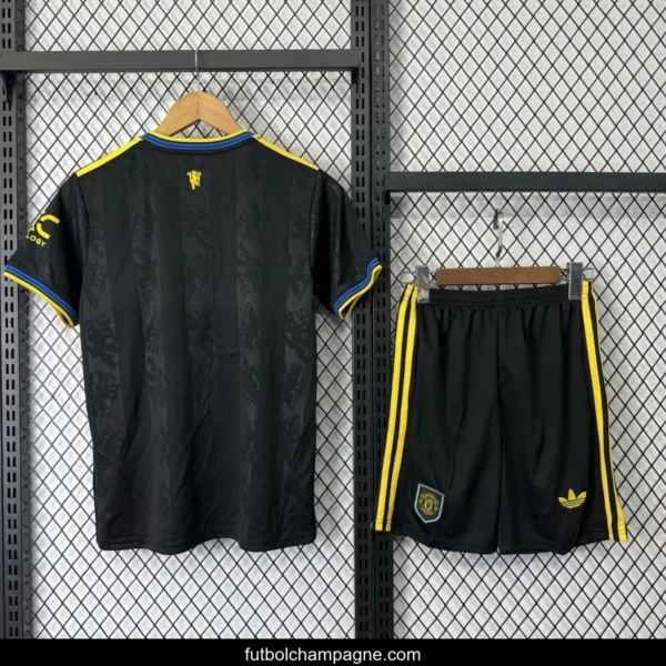 25_26 Kids Manchester United THIRD Size 16-28 Jersey - Image 10