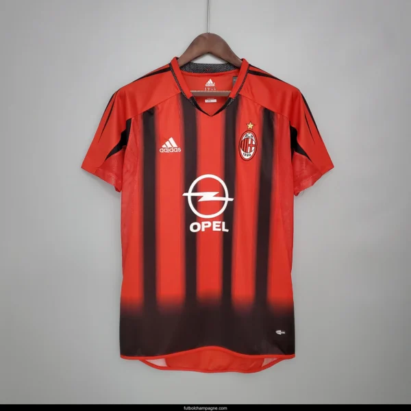 Retro 04_05 AC Milan home Soccer Jersey - Image 8