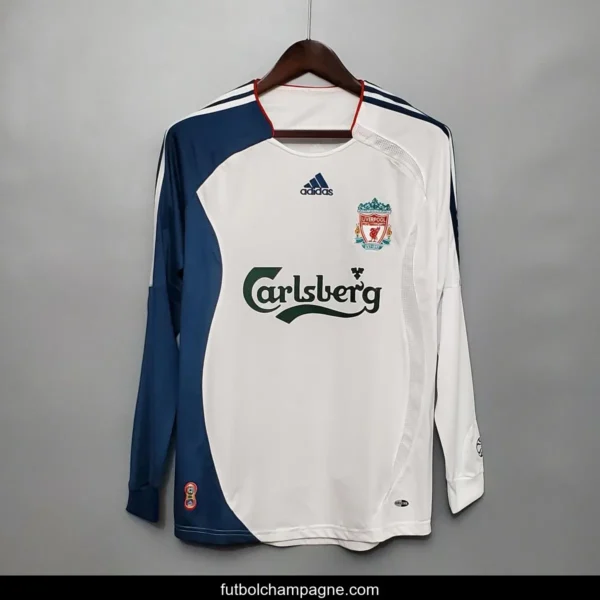 Retro 06_07 Long sleeve Liverpool away Soccer Jersey - Image 6