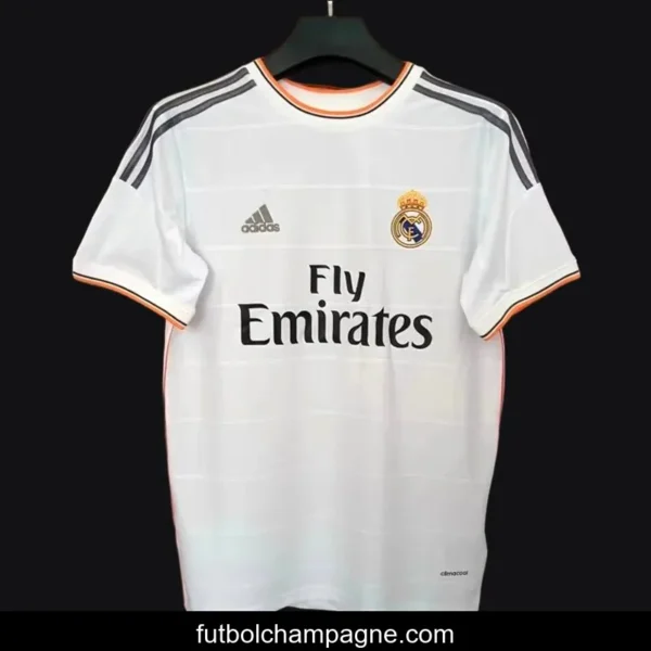 Retro 13_14 Real Madrid Home Jersey - Image 3