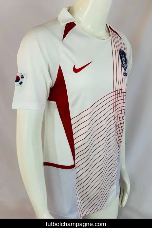 Retro 2002 South Korea Home Jersey - Image 6