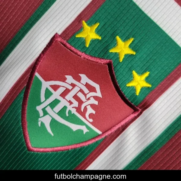 Retro 02-03 Fluminense Home Soccer Jersey - Image 7