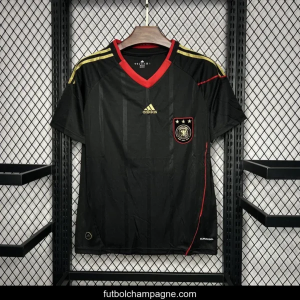 Retro 2010 Germany Away Black Jersey - Image 8