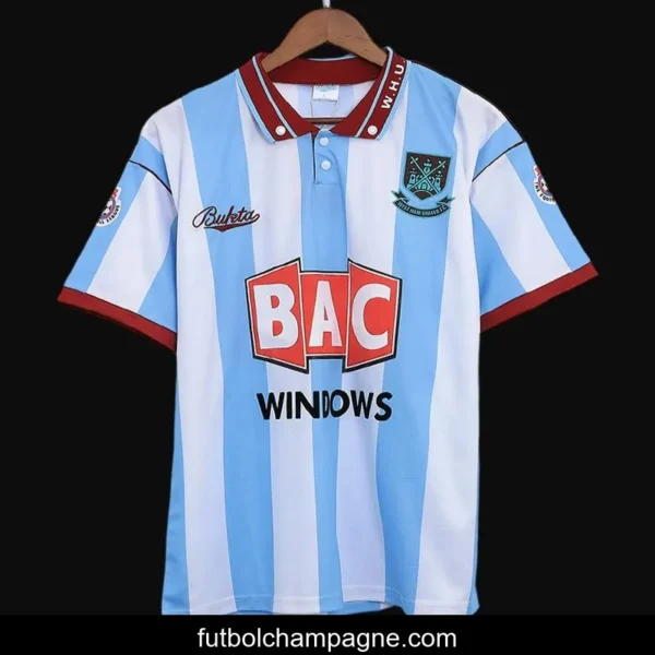 Retro 91_92 West Ham Away Jersey - Image 3