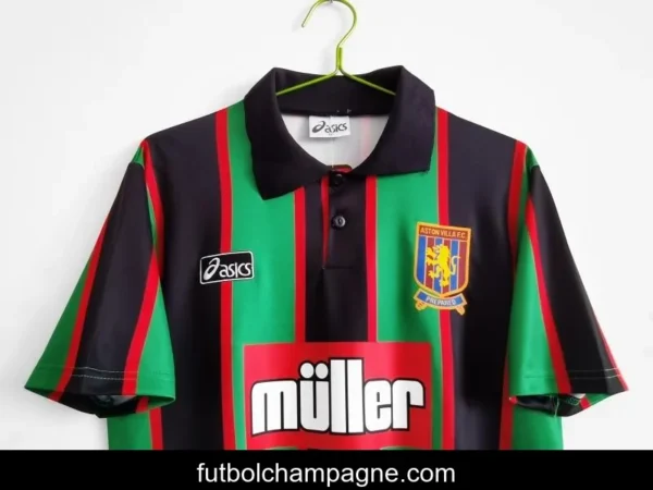 Retro 1993_95 Aston Villa Away Soccer Jersey - Image 10