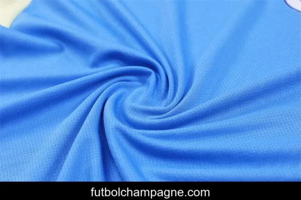 24_25 Manchester City Sky Blue Short Sleeve Jersey+Shorts - Image 15