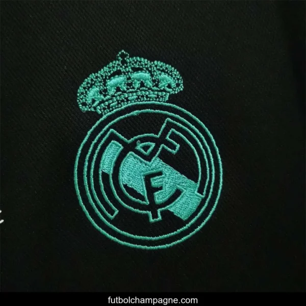 Retro 17_18 Real Madrid Away Soccer Jersey With Full Patch - Image 13