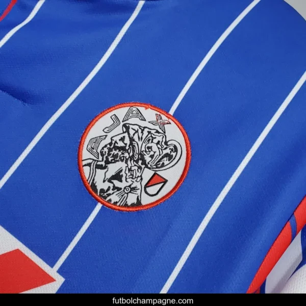 Retro 1990 Ajax away Soccer Jersey - Image 9